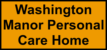 Logo of Washington Manor Personal Care Home, Assisted Living, Butler, PA