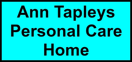 Logo of Ann Tapleys Personal Care Home, Assisted Living, Augusta, GA