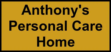 Logo of Anthony's Personal Care Home, Assisted Living, Augusta, GA
