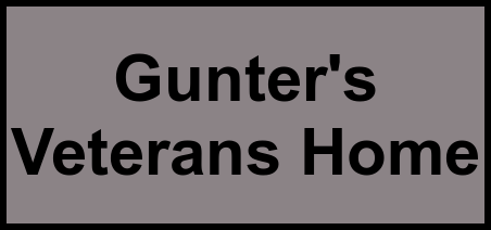 Logo of Gunter's Veterans Home, Assisted Living, Vilonia, AR