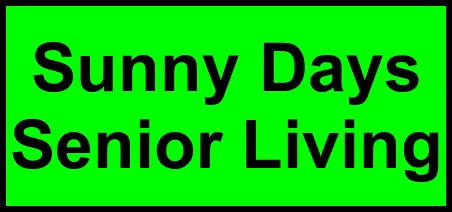 Logo of Sunny Days Senior Living, Assisted Living, Mesa, AZ