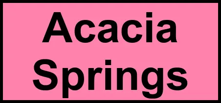 Logo of Acacia Springs, Assisted Living, Las Vegas, NV