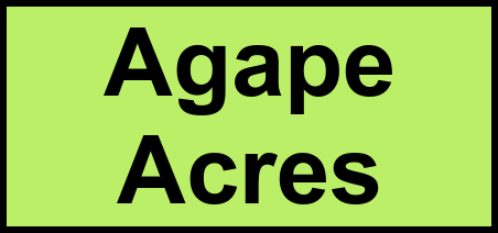 Logo of Agape Acres, Assisted Living, Warrens, WI