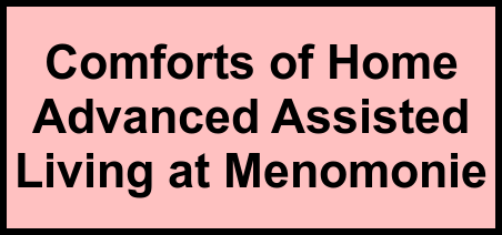 Logo of Comforts of Home Advanced Assisted Living at Menomonie, Assisted Living, Menomonie, WI