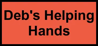Logo of Deb's Helping Hands, , Parrish, FL