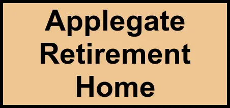 Logo of Applegate Retirement Home, Assisted Living, Saint Louis, MO