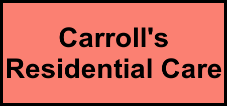 Logo of Carroll's Residential Care, Assisted Living, El Cajon, CA