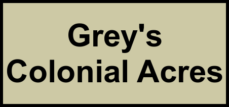 Logo of Grey's Colonial Acres, Assisted Living, Kittanning, PA