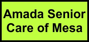 Logo of Amada Senior Care of Mesa, , Mesa, AZ