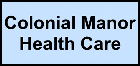 Logo of Colonial Manor Health Care, Assisted Living, Rutherfordton, NC