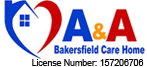 Logo of A & A Bakersfield Care Home, Assisted Living, Bakersfield, CA