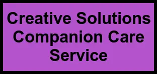 Logo of Creative Solutions Companion Care Service, , West Palm Beach, FL
