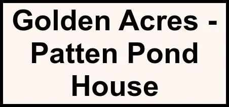 Logo of Golden Acres - Patten Pond House, Assisted Living, Surry, ME