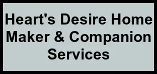 Logo of Heart's Desire Home Maker & Companion Services, , Saint Petersburg, FL