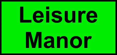Logo of Leisure Manor, Assisted Living, Minneola, FL