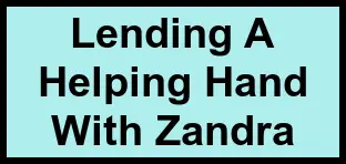 Logo of Lending A Helping Hand With Zandra, , Pensacola, FL