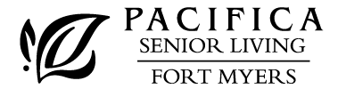Logo of Pacifica Senior Living Fort Myers, Assisted Living, Fort Myers, FL