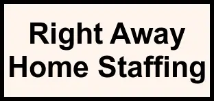 Logo of Right Away Home Staffing, , Dewitt, MI