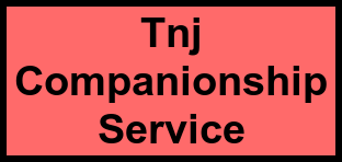 Logo of Tnj Companionship Service, , Lake Worth, FL