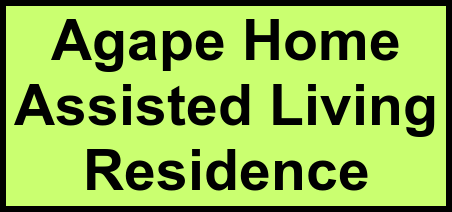 Logo of Agape Home Assisted Living Residence, Assisted Living, Muskegon, MI