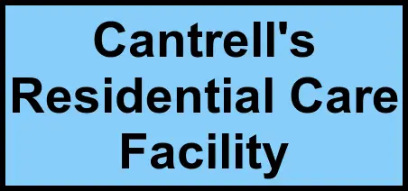 Logo of Cantrell's Residential Care Facility, Assisted Living, Spartanburg, SC