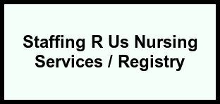 Logo of Staffing R Us Nursing Services / Registry, , Delray Beach, FL