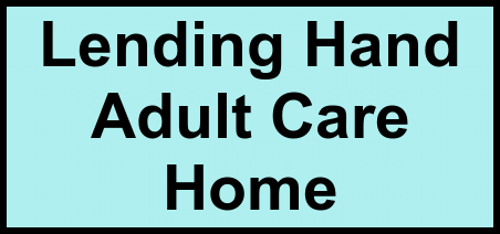 Logo of Lending Hand Adult Care Home, Assisted Living, Mesa, AZ