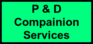 Logo of P & D Compainion Services, , Tallahassee, FL