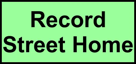 Logo of Record Street Home, Assisted Living, Frederick, MD