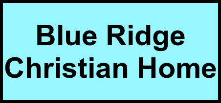 Logo of Blue Ridge Christian Home, Assisted Living, Bealeton, VA