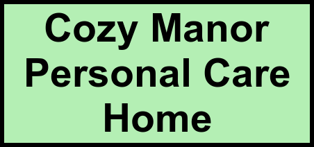 Logo of Cozy Manor Personal Care Home, Assisted Living, La Fayette, GA