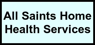 Logo of All Saints Home Health Services, , Bay City, MI