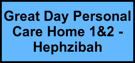 Logo of Great Day Personal Care Home 1&2 - Hephzibah, Assisted Living, Hephzibah, GA