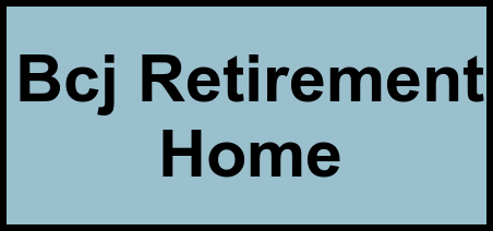 Logo of Bcj Retirement Home, Assisted Living, Margate, FL