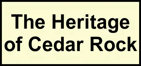 Logo of The Heritage of Cedar Rock, Assisted Living, Mocksville, NC