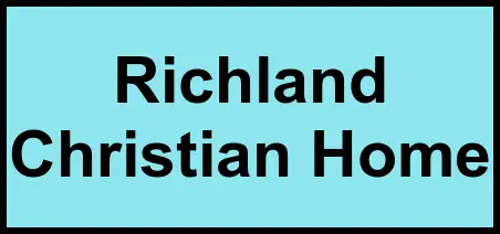 Logo of Richland Christian Home, Assisted Living, Richland, PA