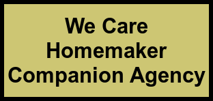 Logo of We Care Homemaker Companion Agency, , Hartford, CT