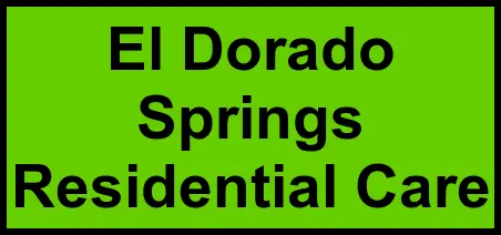 Logo of El Dorado Springs Residential Care, Assisted Living, El Dorado Springs, MO