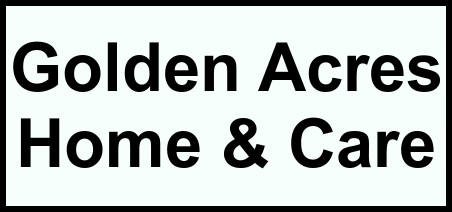 Logo of Golden Acres Home & Care, Assisted Living, Escalon, CA