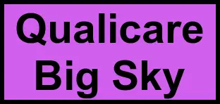 Logo of Qualicare Big Sky, , Bozeman, MT