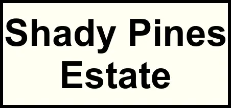 Logo of Shady Pines Estate, Assisted Living, Abbeville, GA