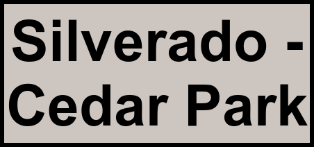 Logo of Silverado - Cedar Park, Assisted Living, Cedar Park, TX
