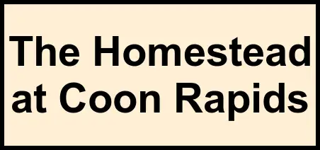 Logo of The Homestead at Coon Rapids, Assisted Living, Memory Care, Coon Rapids, MN