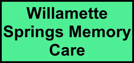 Logo of Willamette Springs Memory Care, Assisted Living, Memory Care, Corvallis, OR