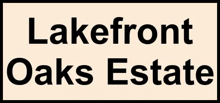 Logo of Lakefront Oaks Estate, Assisted Living, Placerville, CA
