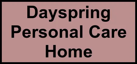 Logo of Dayspring Personal Care Home, Assisted Living, Morrisdale, PA