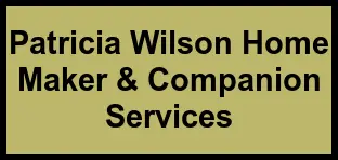 Logo of Patricia Wilson Home Maker & Companion Services, , Cantonment, FL