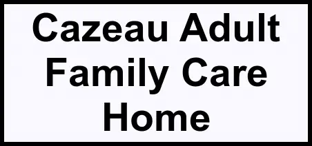 Logo of Cazeau Adult Family Care Home, Assisted Living, Davenport, FL