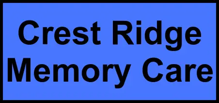 Logo of Crest Ridge Memory Care, Assisted Living, Memory Care, Grand Junction, CO