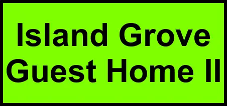 Logo of Island Grove Guest Home II, Assisted Living, Lakeside, CA